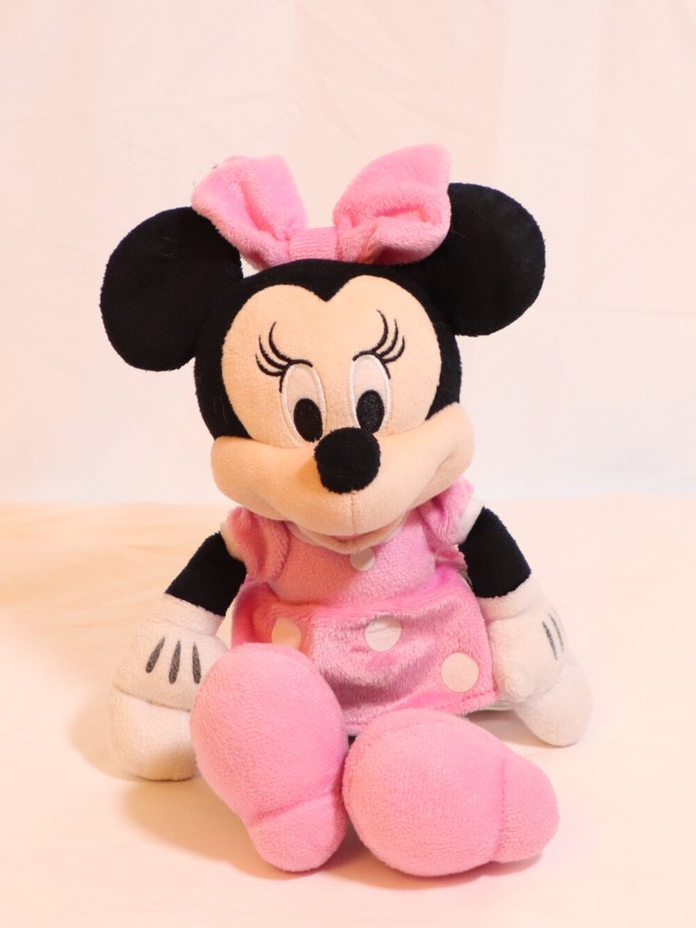 Pink Minnie Mouse Plush Doll
